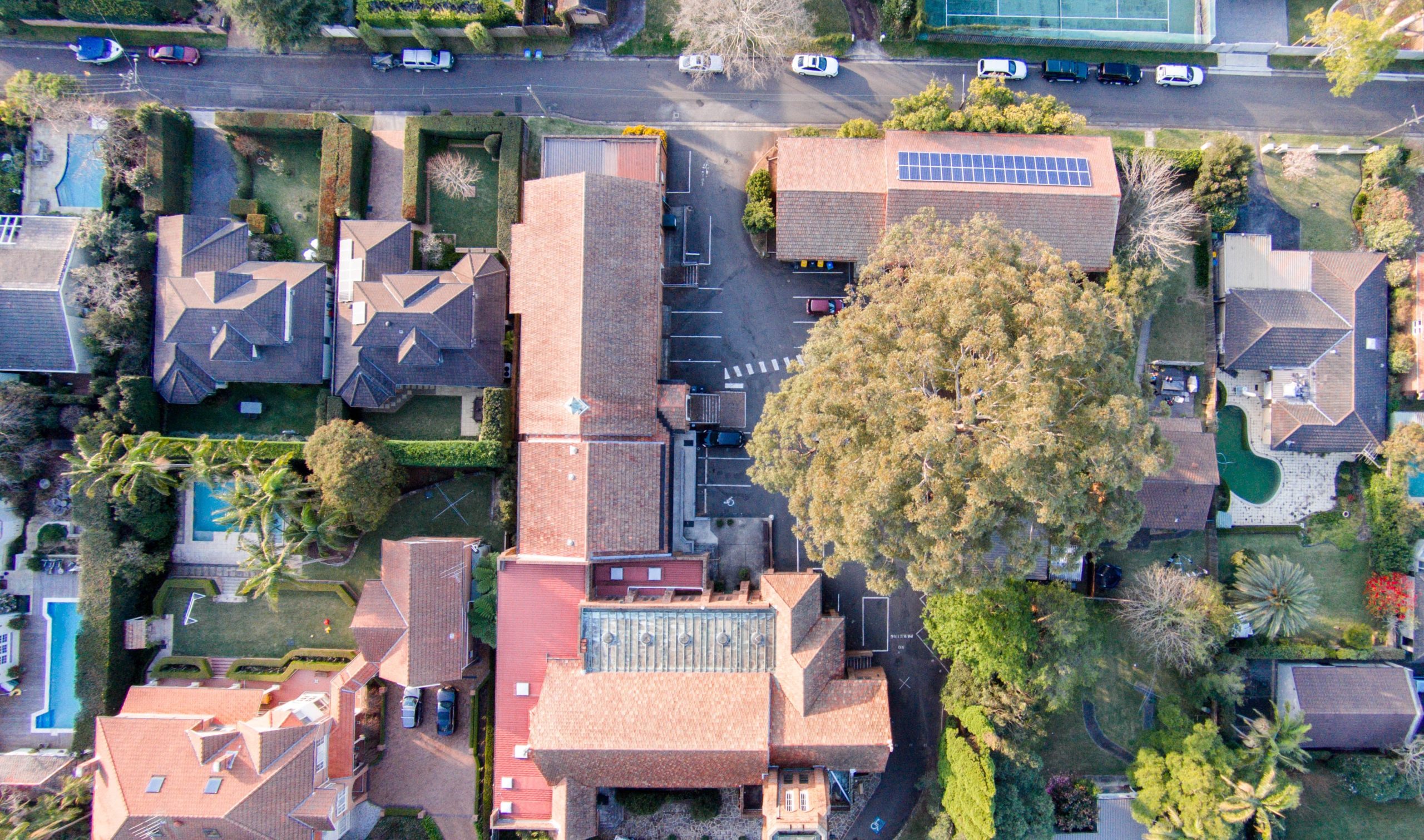 neighborhood-community-aerial-view